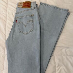 Levi's Light Blue Ribcage Bootcut Jeans